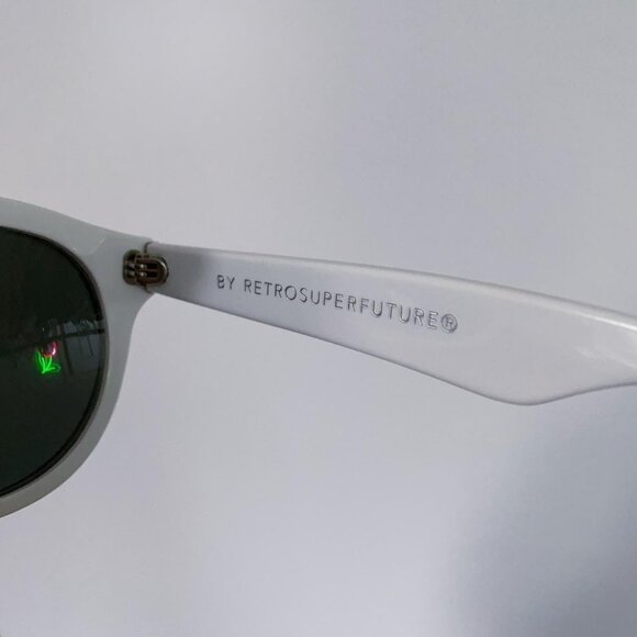 RETROSUPERFUTURE MONA POOL White Marble Sunglasses main image 5
